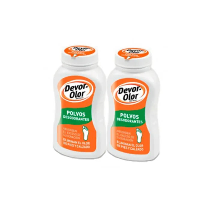 Devor Olor Dry Feet Deodorant Powder 2x100g