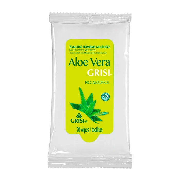 Grisi Aloe Vera Multipurpose Wipes 20U