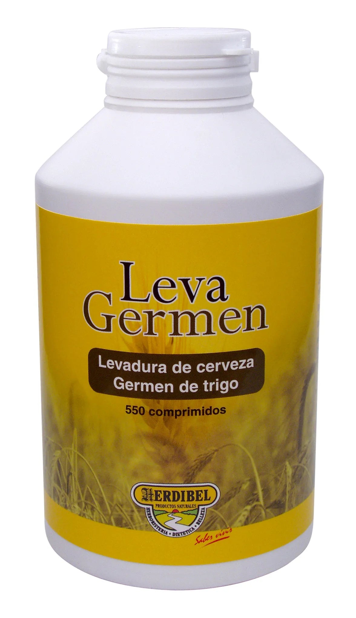 Herdibel Levadura Germen Trigo 650 Mg 600 Comp