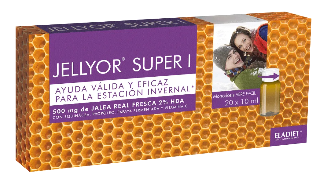 Eladiet Jellyor Super I 20 Ampollas