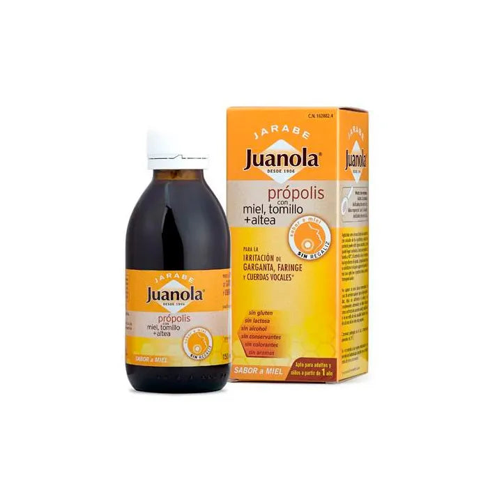 Juanola Propolis Honey Thyme Syrup 150ml