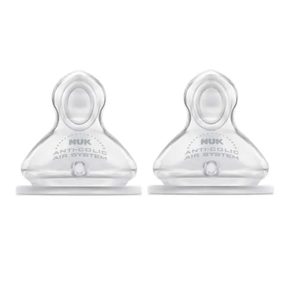 Nuk First Choice Size 1 Silicone Teat 2 Units
