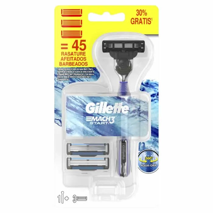 Gillette Mach3 Start And 2 Refill