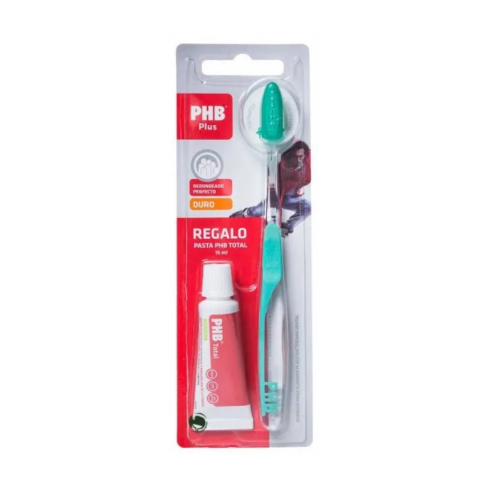 Phb Hard Adult Toothbrush & Toothpaste Phb 15 ml Set 2 Pieces