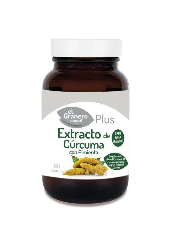 Granero S Extracto De Curcuma Pimienta 430 Mg 60 Vcaps