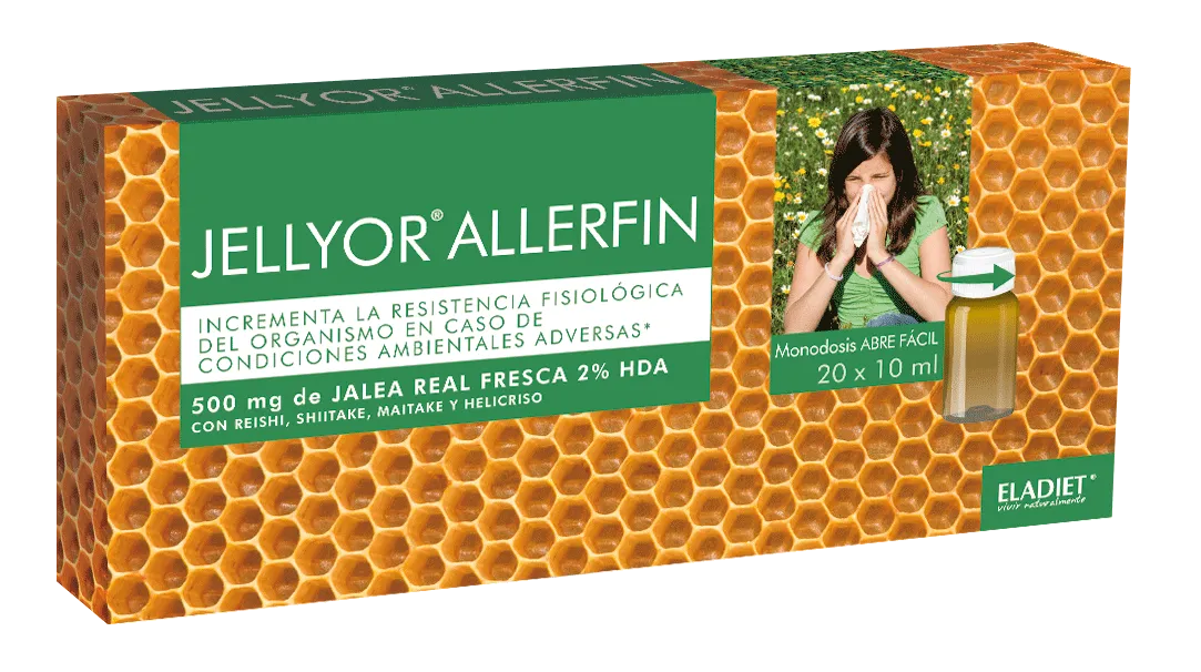 Eladiet Jellyor Allerfin 20 Ampollas