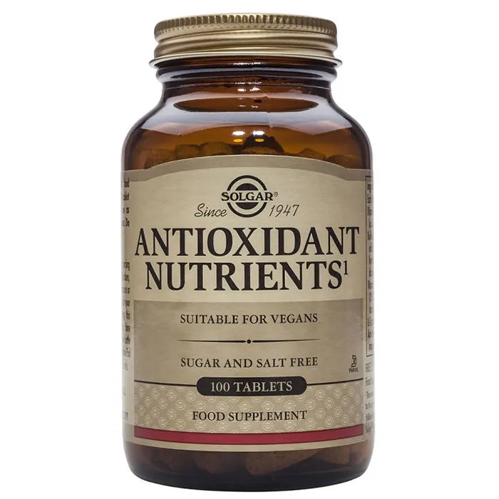 Solgar Nutrients Antioxidants 100 Tablets