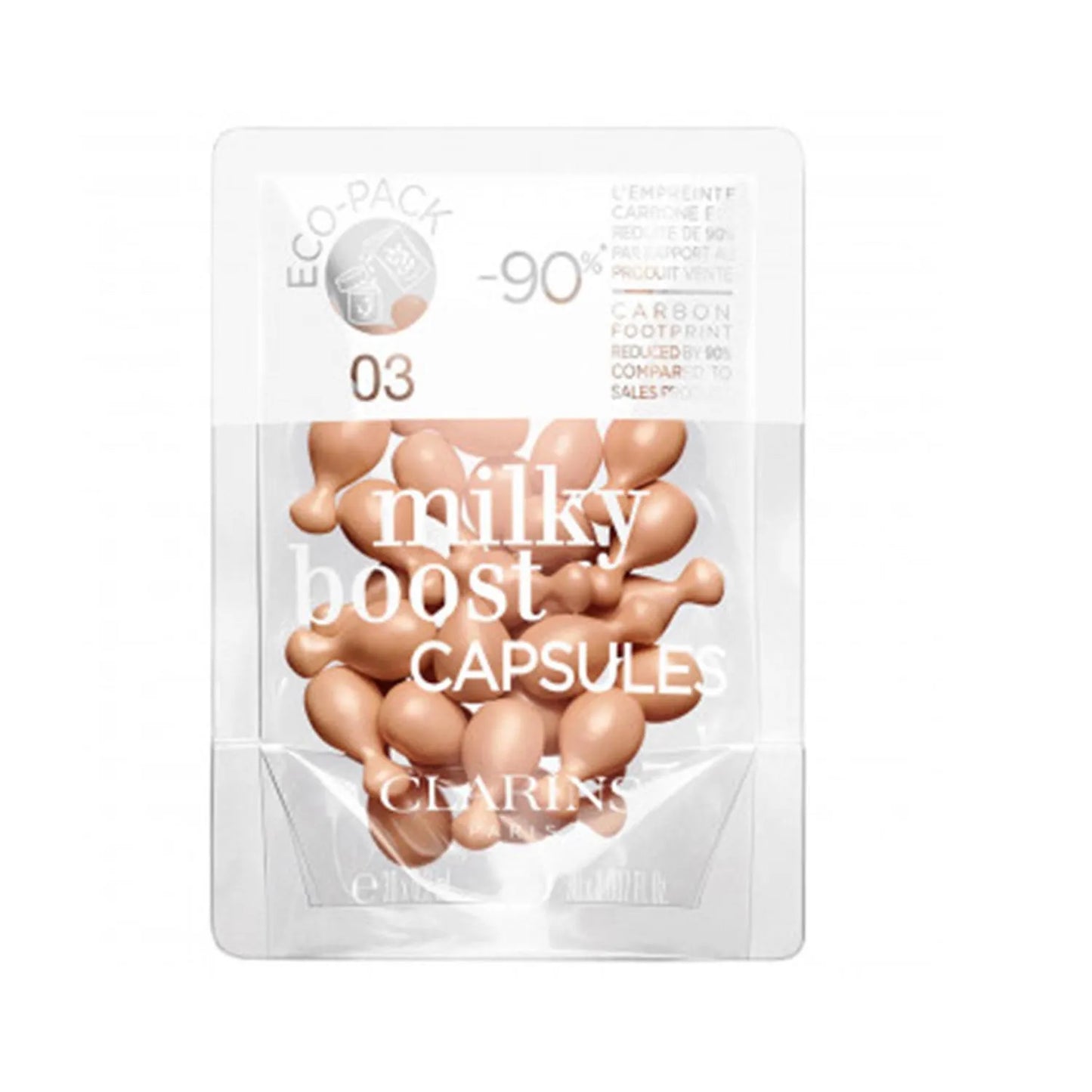 Clarins Milky Boost Maquillaje En Cápsula Recarga 30 U 3 35 Caps