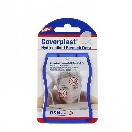 Coverplast Apósito Facial Dots Diámetro 12 Mm 15 Unidades Bsn Medical