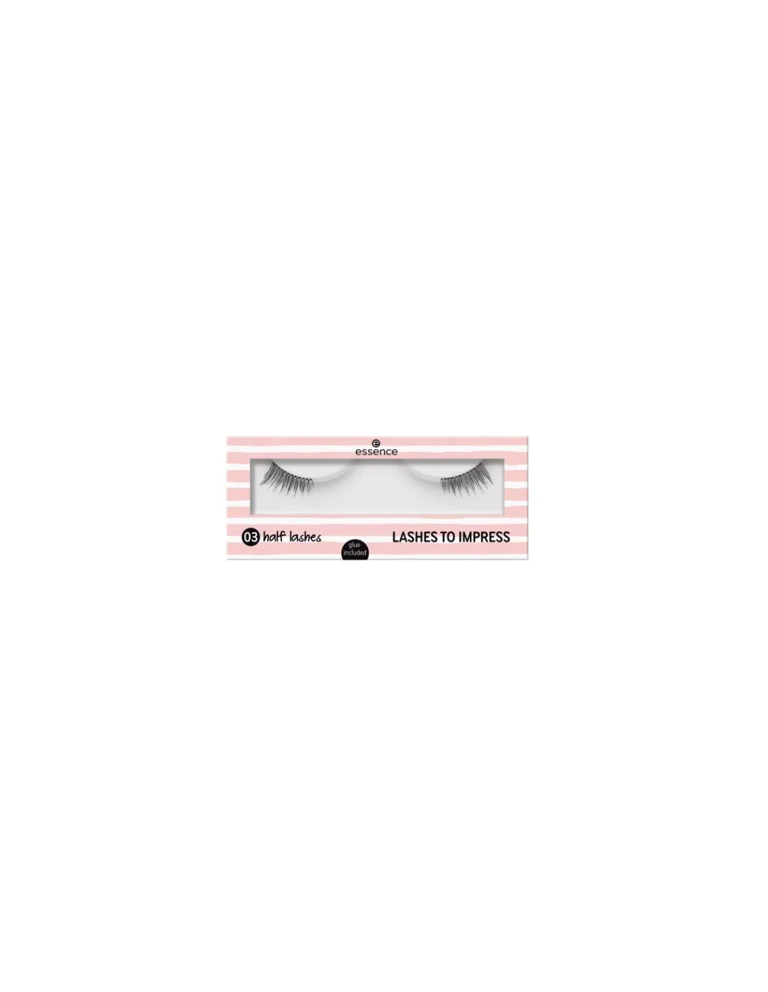 Essence Cosmetics Lashes to Impress Pestañas Artificiales 03-Half Lashes 1 U