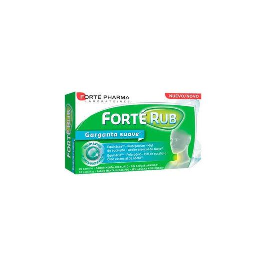 Forte Pharma Forte Rub Soft Throat 20 Lozenges