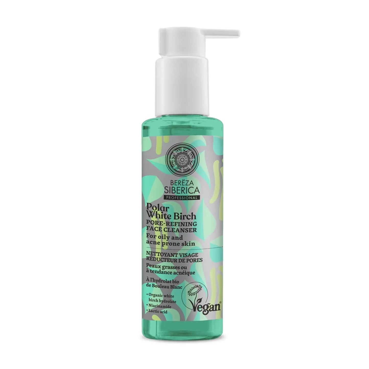 Natura Siberica Bereza Polar White Birch Limpiador Facial 145ml