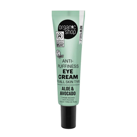 Organic Shop Aloe Crema De Ojos Anti-Puffiness 30ml
