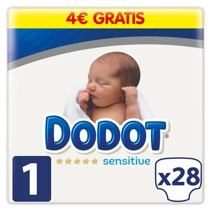 Dodot Protection Plus Sensitive T-1 28 Units	