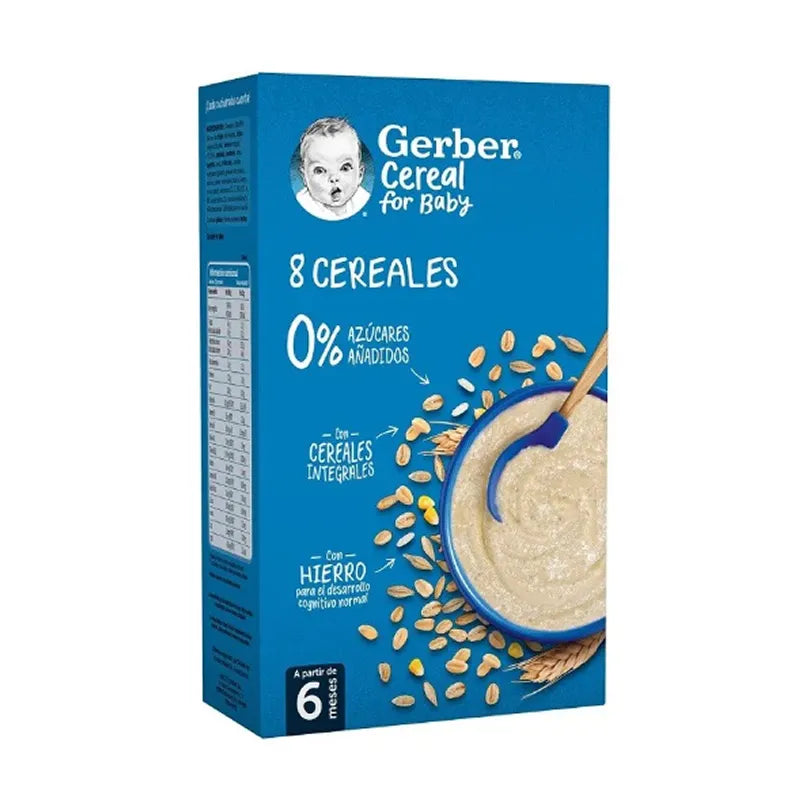 Gerber Porridge 8 Cereals +6 Months 475g