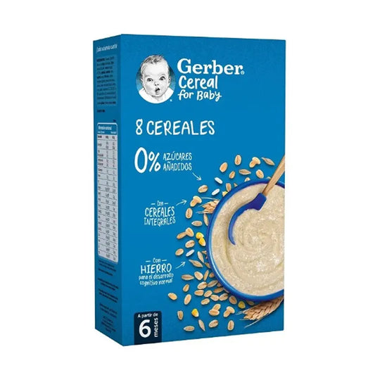 Gerber Porridge 8 Cereals +6 Months 475g