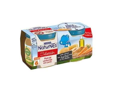 Nestle Naturnes Vegetable and Chicken Purée 200g 200g