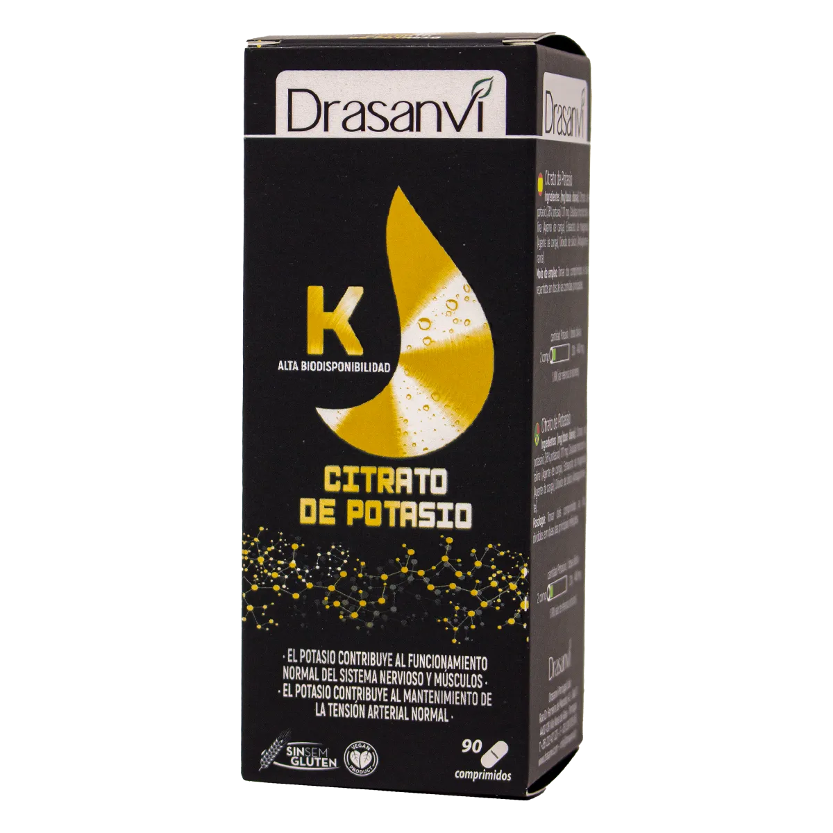Drasanvi Mineral Citrato Potasio 90 Comp