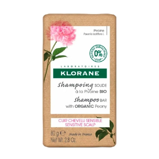 Klorane Solid Shampoo with Organic Peony 80 g