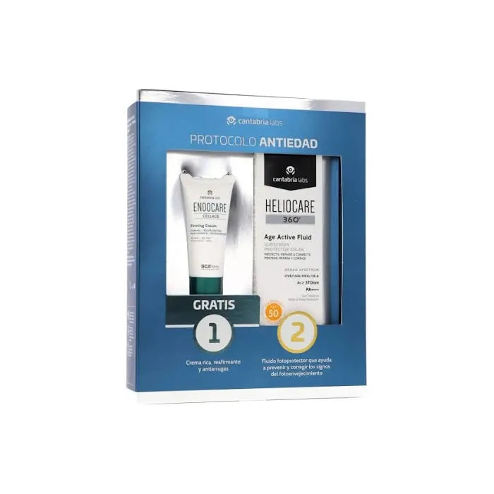 Heliocare 360 Age Active Fluid Spf50 50ml Set 2 Piezas