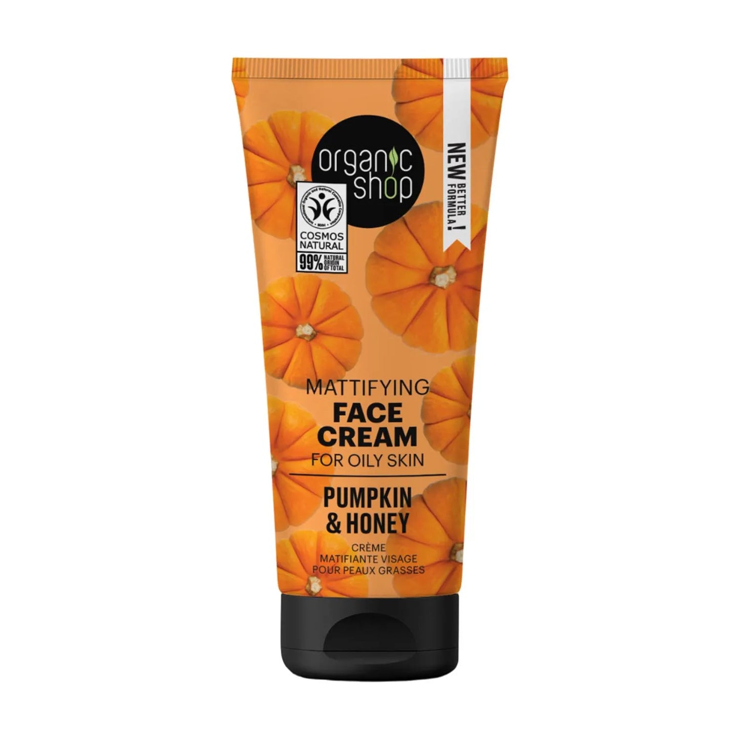 Organic Shop Pumpkin Crema Facial Piel Grasa 50ml