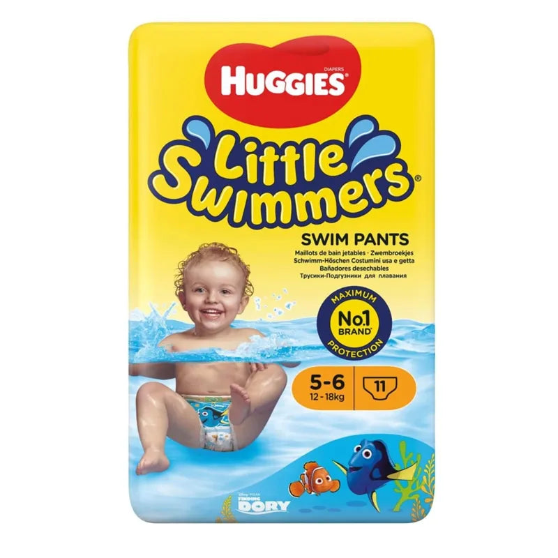 Huggies Little Swimmers Disposable Swimsuits Size 5-6 11 Units