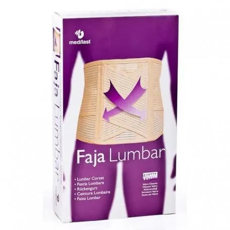 Faja Medilast Lumbar Talla 4 Velcro 95-105 Cm