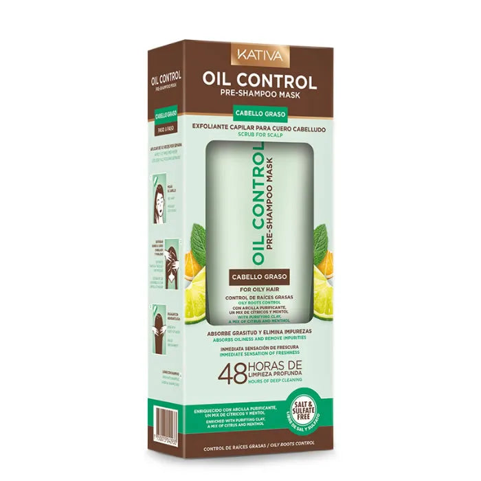 Kativa Oil Control Pre-Shampoo Mask 200ml