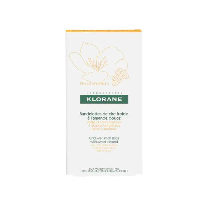 Klorane Hair Removal Cold Wax Strips Face