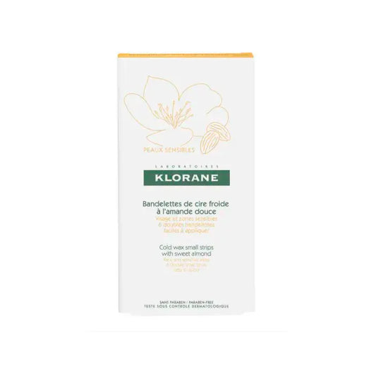 Klorane Hair Removal Cold Wax Strips Face