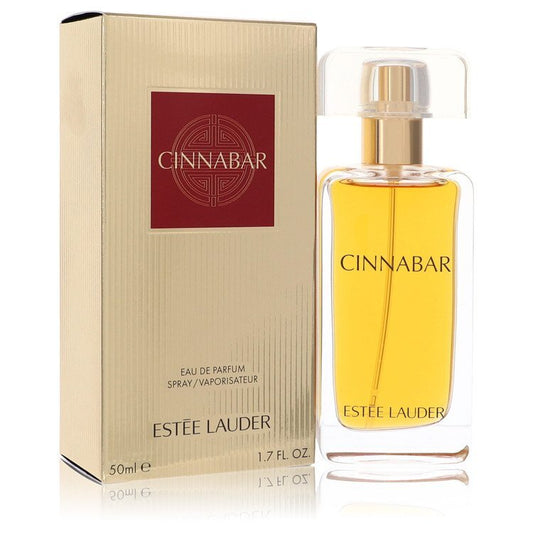Cinnabar Eau De Parfum Spray (New Packaging) By Estee Lauder - Size: 50 ml Eau De Parfum Spray