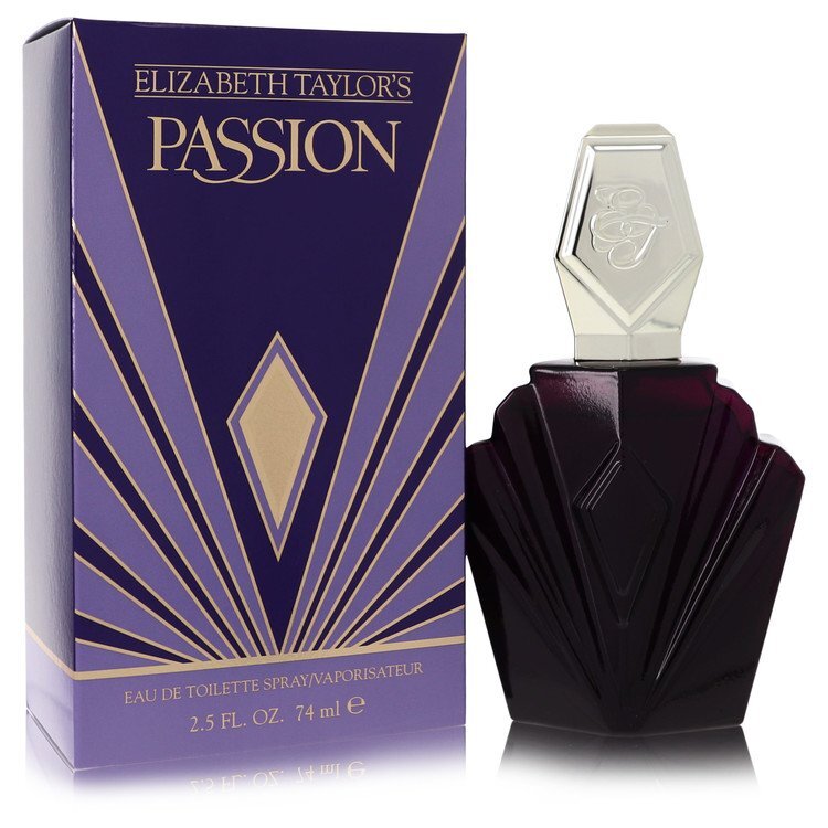 Passion Eau De Toilette Spray By Elizabeth Taylor - Size: 75 ml Eau De Toilette Spray