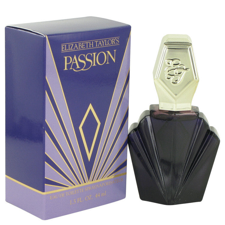 Passion Eau De Toilette Spray By Elizabeth Taylor - Size: 44 ml Eau De Toilette Spray