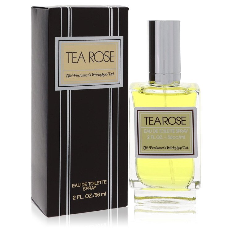Tea Rose Eau De Toilette Spray By Perfumers Workshop - Size: 60 ml Eau De Toilette Spray