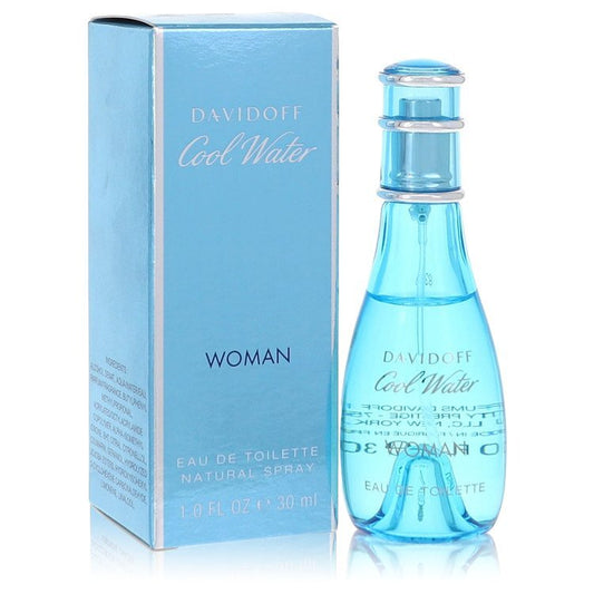 Cool Water Eau De Toilette Spray By Davidoff - Size: 30 ml Eau De Toilette Spray