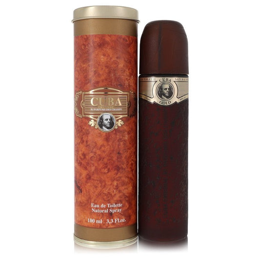 Cuba Gold Eau De Toilette Spray By Fragluxe - Size: 100 ml Eau De Toilette Spray
