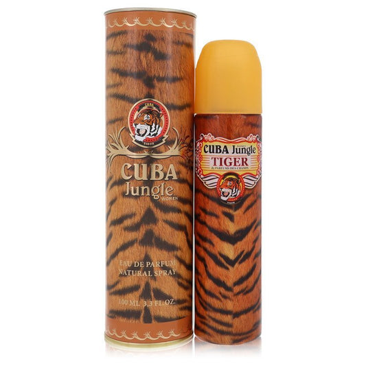 Cuba Jungle Tiger Eau De Parfum Spray By Fragluxe - Size: 100 ml Eau De Parfum Spray