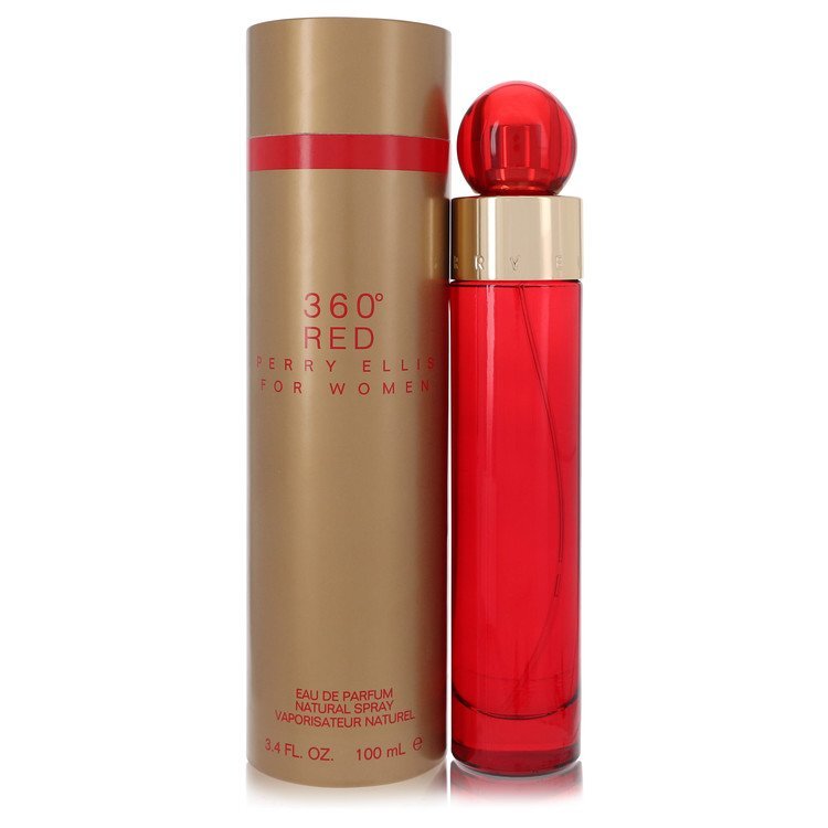 Perry Ellis 360 Red Eau De Parfum Spray By Perry Ellis - Size: 100 ml Eau De Parfum Spray