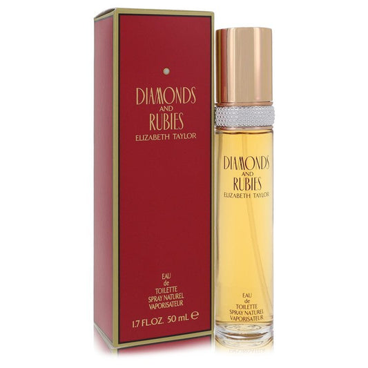 Diamonds & Rubies Eau De Toilette Spray By Elizabeth Taylor - Size: 50 ml Eau De Toilette Spray