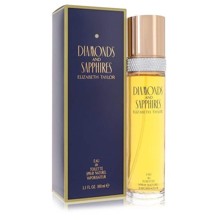 Diamonds & Sapphires Eau De Toilette Spray By Elizabeth Taylor - Size: 100 ml Eau De Toilette Spray
