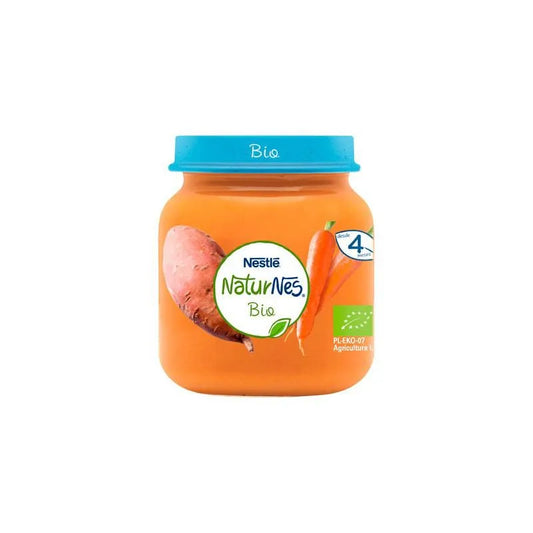 Nestle Nestlé Naturnes Tarrito Zanahoria y Boniato Bio 4m 125g