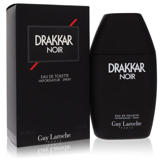 Drakkar Noir Eau De Toilette Spray By Guy Laroche - Size: 200 ml Eau De Toilette Spray