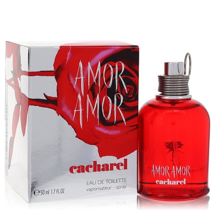 Amor Amor Eau De Toilette Spray By Cacharel - Size: 50 ml Eau De Toilette Spray