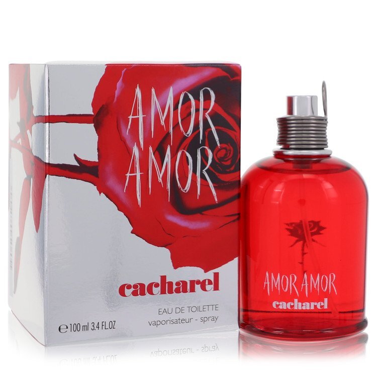 Amor Amor Eau De Toilette Spray By Cacharel - Size: 100 ml Eau De Toilette Spray