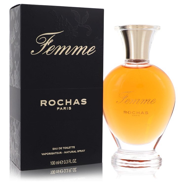 Femme Rochas Eau De Toilette Spray By Rochas - Size: 100 ml Eau De Toilette Spray