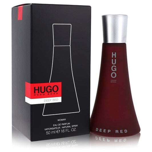Hugo Deep Red Eau De Parfum Spray By Hugo Boss - Size: 50 ml Eau De Parfum Spray