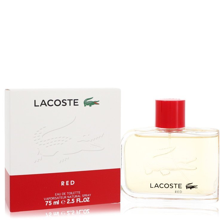 Lacoste Red Style In Play Eau De Toilette Spray (New Packaging) By Lacoste - Size: 75 ml Eau De Toilette Spray