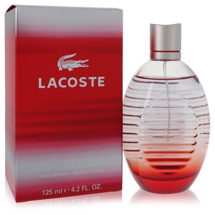 Lacoste Red Style In Play Eau De Toilette Spray (New Packaging) By Lacoste - Size: 125 ml Eau De Toilette Spray