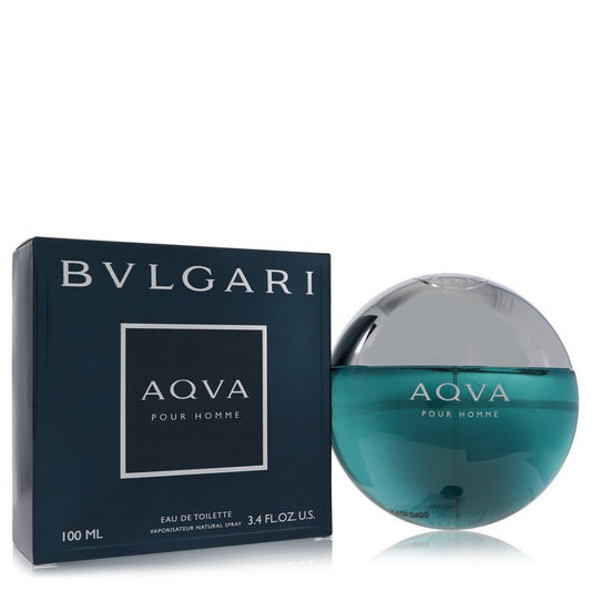 Aqua Pour Homme Eau De Toilette Spray By Bvlgari - Size: 100 ml Eau De Toilette Spray