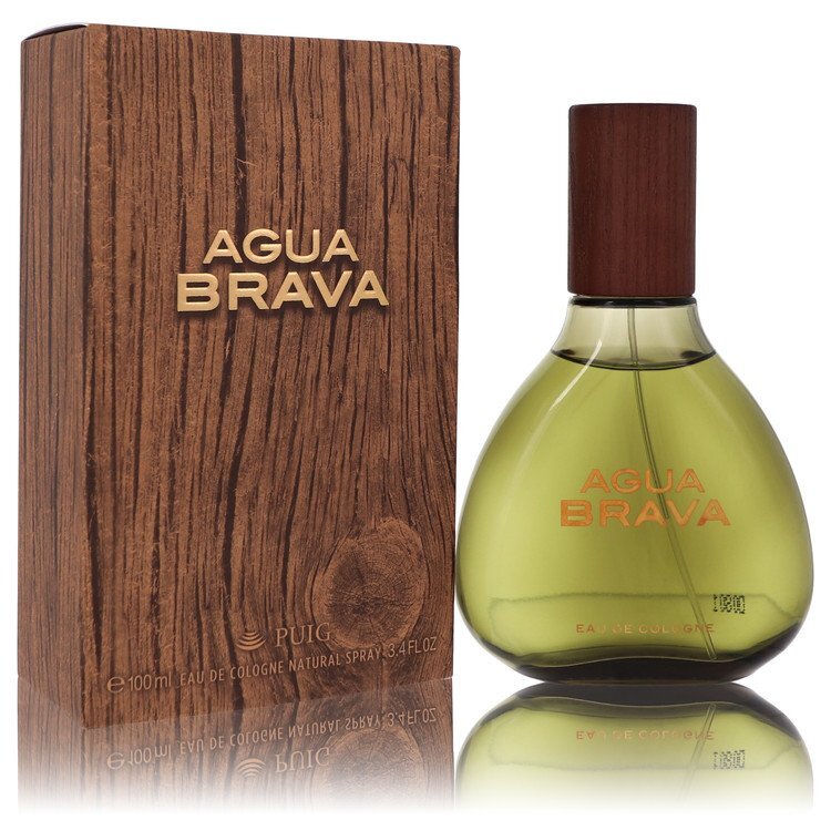 Agua Brava Eau De Cologne Spray By Antonio Puig - Size: 100 ml Eau De Cologne Spray